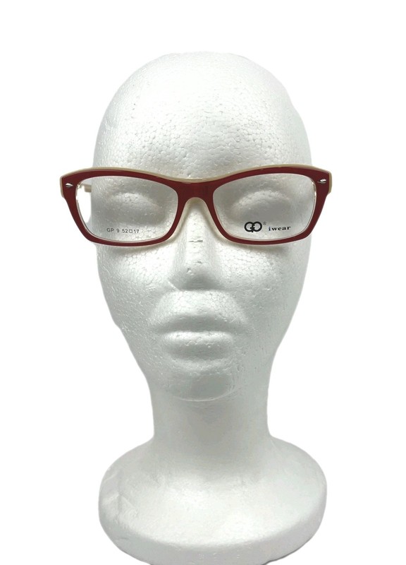 GO i Wear Gianni PO Women's Eyeglass Frame ITALIAN Design GP 9 RED 52-17 140 NEW gallery