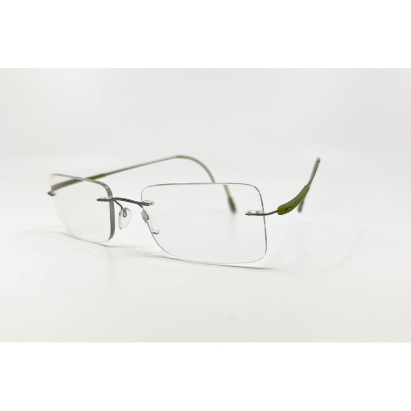 Silhouette Eyeglasses 7719 60 C301 Rimless Square Lightweight Made in Austria gallery