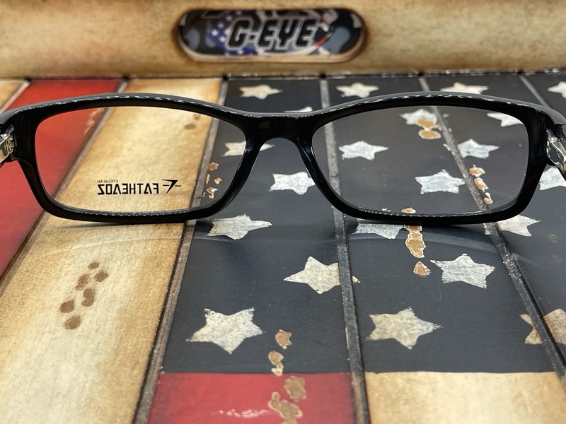 Fatheadz FH-0037 The Mik XL Men’s Black 60mm Eyeglasses Option To Add RX gallery
