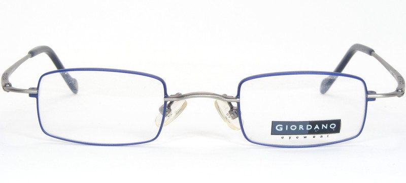 Vintage GIORDANO GA0277 57 Blue /Grey UNIQUE RARE EYEGLASSES GLASSES 43-23-140mm gallery