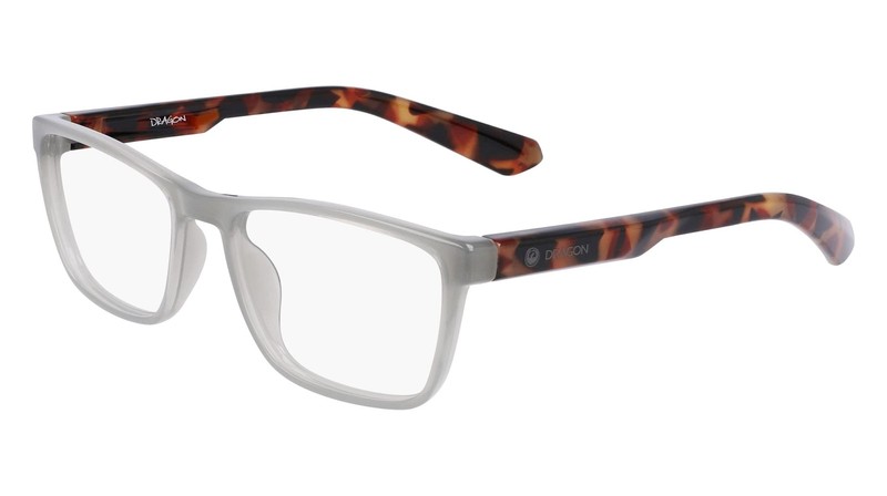 New DRAGON DR 2038 334 Shiny Crystal Khaki Eyeglass, Tortoise Temples 54/17/140