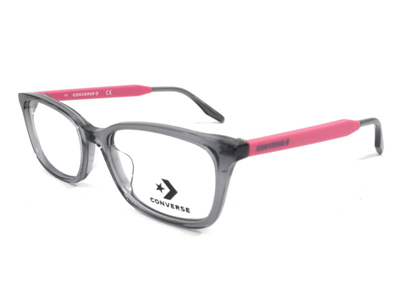 Converse Kids Eyeglasses Frames CV5021Y 020 Transparent Gray Pink 48-16-135 gallery