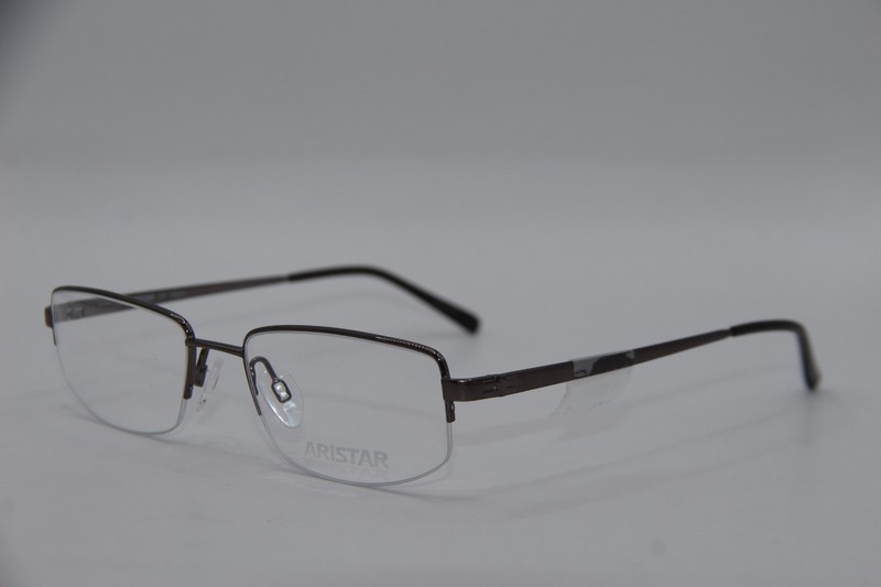 NEW ARISTAR CHARMANT AR30708 COLOR-535 SILVER BLACK AUTHENTIC EYEGLASSES 53-18