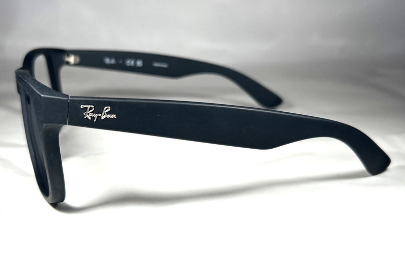 Rayban RB4165 Justin 622/55 Eyeglasses Frame 4165 Matte Black Size: 54-16-145 3N gallery
