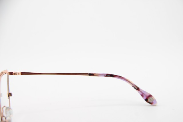 NEW FYSH 3713 M200 GOLD BLACK PURPLE GUNMETAL AUTHENTIC EYEGLASSES 55-17 gallery