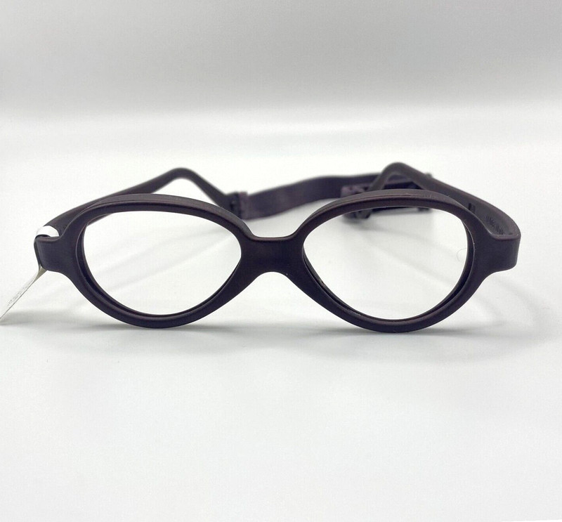 Miraflex Baby One 37 Kids Eyeglass Frames B1 MM Dark Brown 37/14