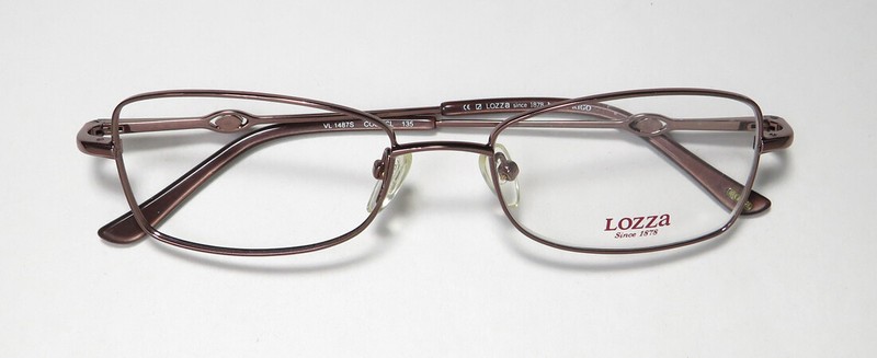 LOZZA VL1487S SCL CLASSIC ELEGANT CONSERVATIVE STYLE ITALIAN DESIGNER EYEGLASSES gallery