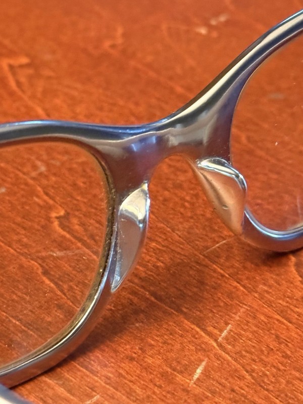 Tura Women’s Vintage Blue Cat Eye Full Rim Metal Eyeglass Frames Solid gallery