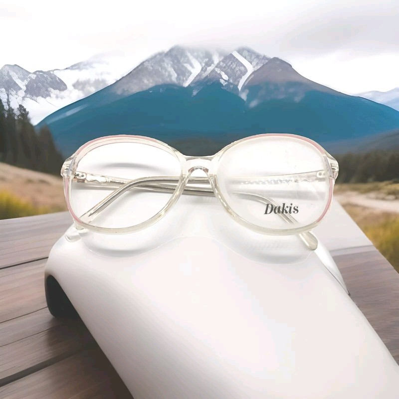DAKIS 3103 EYEGLASSES FRAME. CLEAR. AUTHENTIC. COL.662 53-18 . $149.50.
