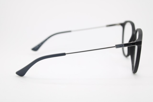 NEW JEAN MONNIER JB 3226 K188 MATTE BLACK GUNMETAL AUTHENTIC EYEGLASSES 52-19 gallery