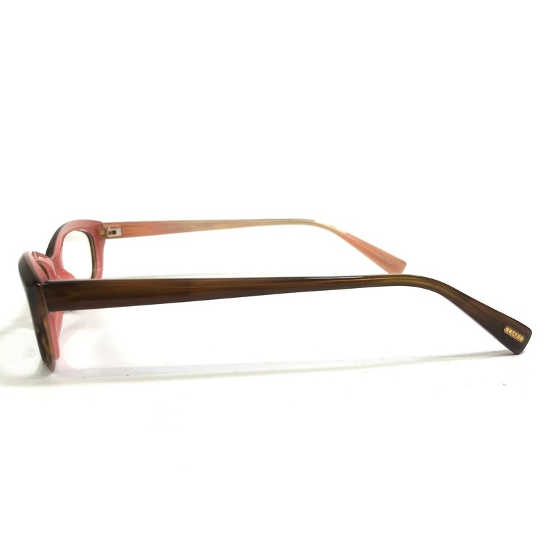 Oliver Peoples Eyeglasses Frames Marceau OTPI Brown Horn Pink Cat Eye 51-18-138 gallery