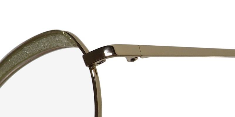 NEW MARILYN MONROE MMO 166 EYEGLASSES 54-17-140 RETRO METAL & PLASTIC GOLD gallery