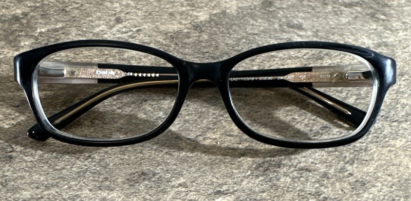 Bebe Lady Vegas BB5082 (001) Jet Black Eyeglasses Frames 52[]18 135mmk G1