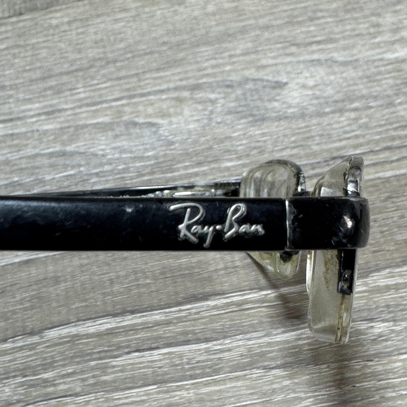 Ray-Ban RB 8588 Titanium Eyeglass Frames 52-18-140 Semi Rimless Black gallery