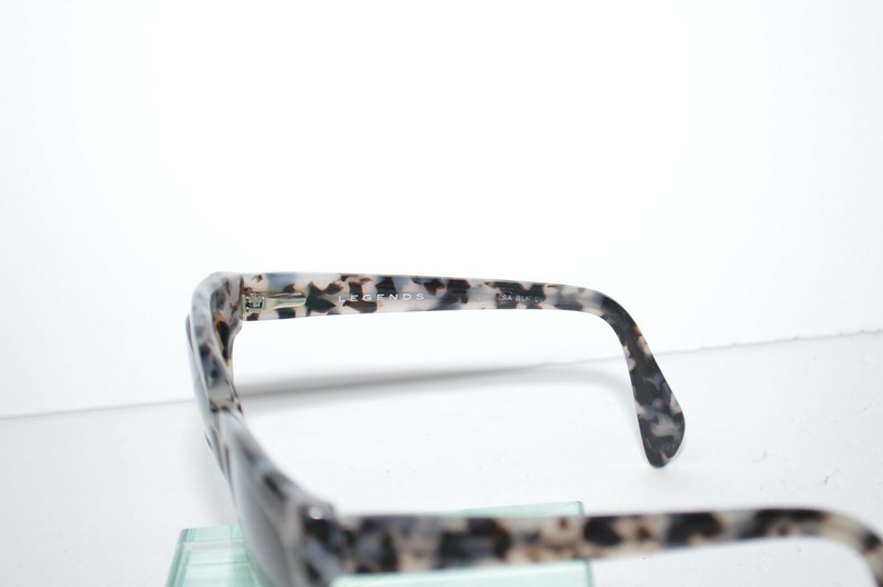Legends Sunglass/Eyeglass Frames White W/ Brown Specks 140MM gallery