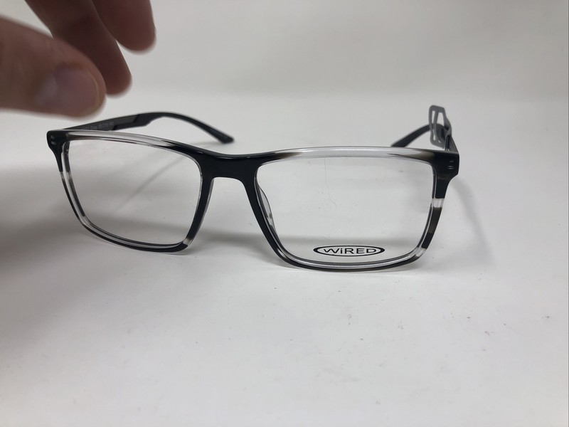 WIRED BY AVALON 6072 GRAY 55-16-140 EYEGLASSES FRAME 959 gallery