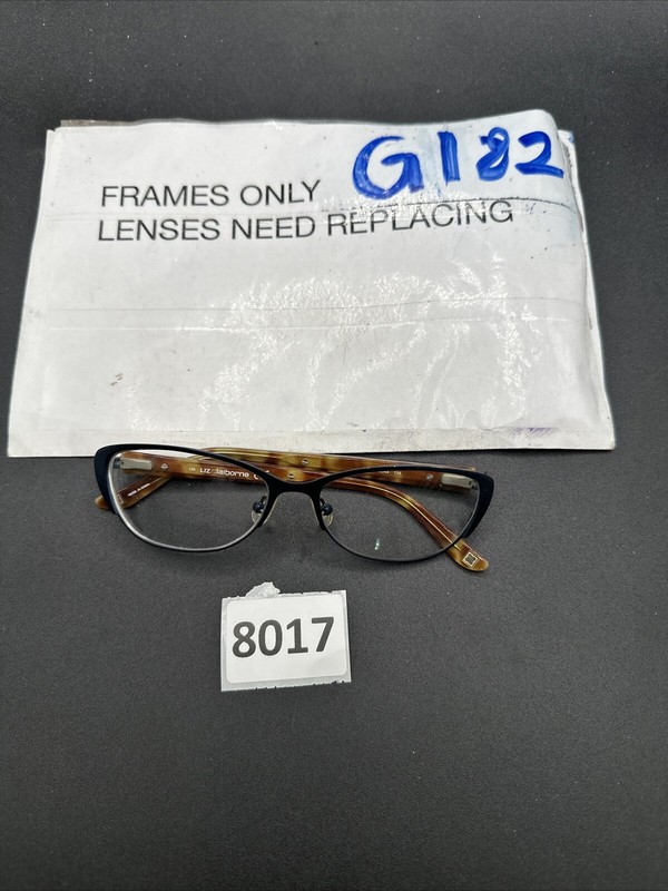 LIZ Claiborne L398 0DA4 NAVY EYEGLASSES GLASSES FRAME 53-15-135 B33mm G182