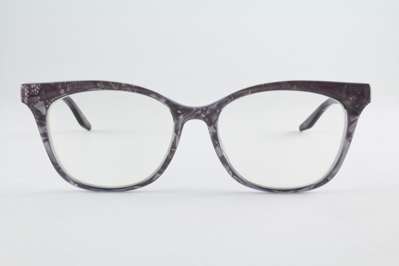 Rare Authentic Barton Perreira CALLAS PSG 50mm Gray Marble Purple Cat Eye Japan