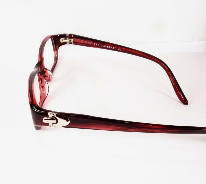 Fabio Alberti FA900 Burgundy 2 Women Eyeglasses Frame Western Optical gallery