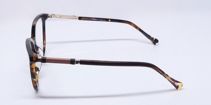 NEW LUCKY BRAND D225 EYEGLASS FRAME WOMENS CAT EYE BROWN BROWN PLASTIC FULL-RIM gallery