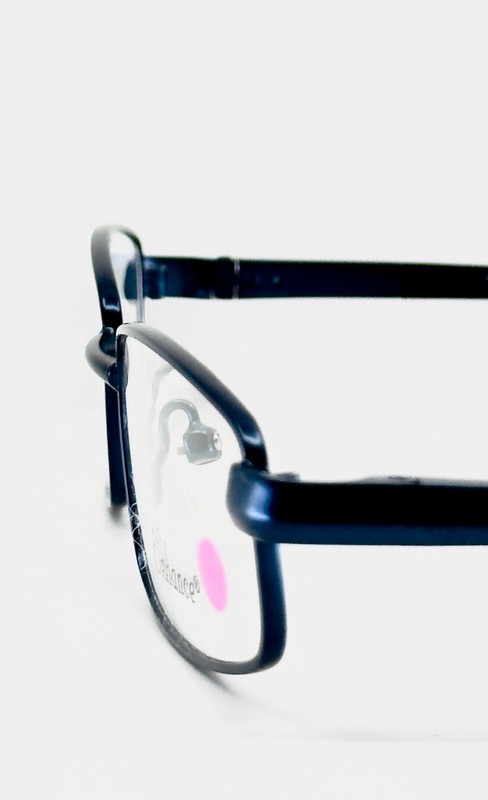 NEW ENHANCE 3837 T BLUE Unisex Rectangle Full Rim Eyeglasses 49-17-140 B:26 gallery
