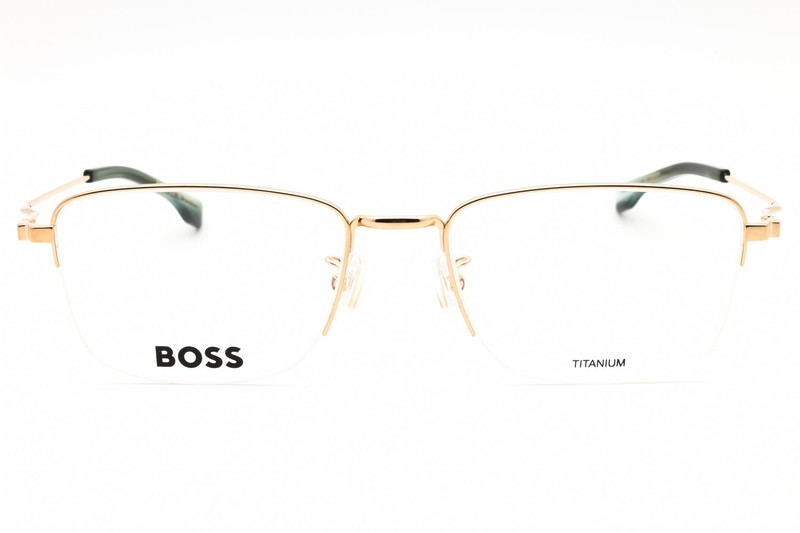 HUGO BOSS HB1516-J5G-55 Eyeglasses Frame Size 55mm 19mm 145mm GOLD Men 71673679 gallery