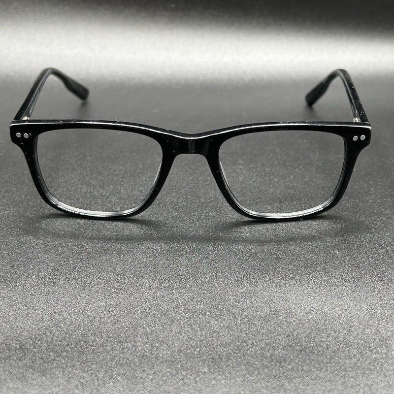 American Framework Austin Eyeglasses Frame Black Flex 52-21-145 Used gallery