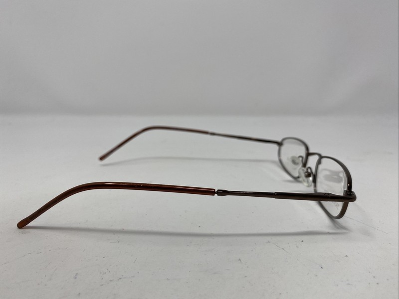 Capri Peachtree PT59 Coffee 50-20-140 Brown Metal Full Rim Eyeglasses Frame PX67 gallery