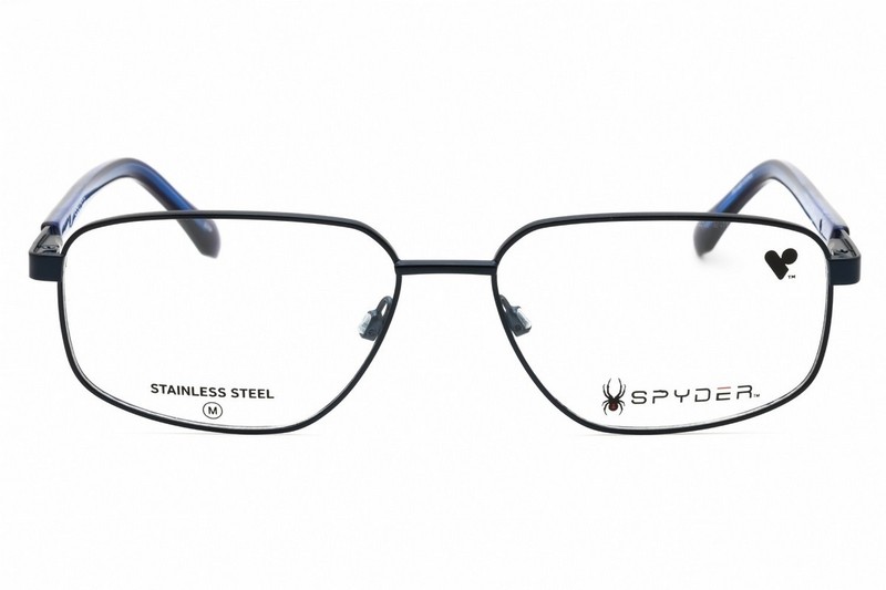 SPYDER SP4033-414-54 Eyeglasses Frame Size 54mm 15mm 140mm NAVY Men 788678514912