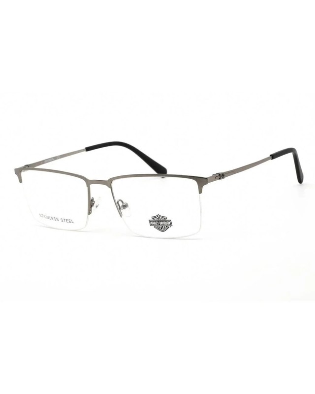 Harley Davidson HD0915 Matte Silver 011 Metal Optical Eyeglasses Frame 57-18-145 gallery