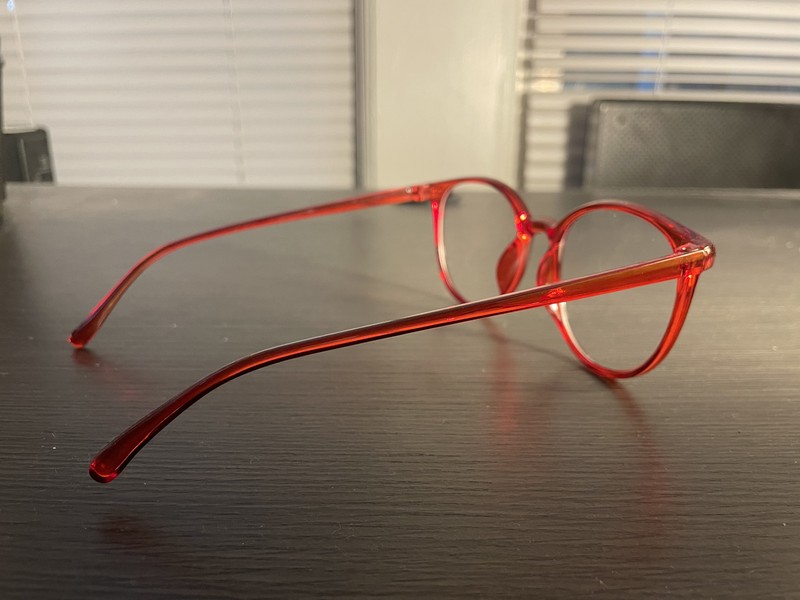 Bold Red Harry Potter-Inspired Women’s Glasses — Retro Round Frame Fashion State gallery