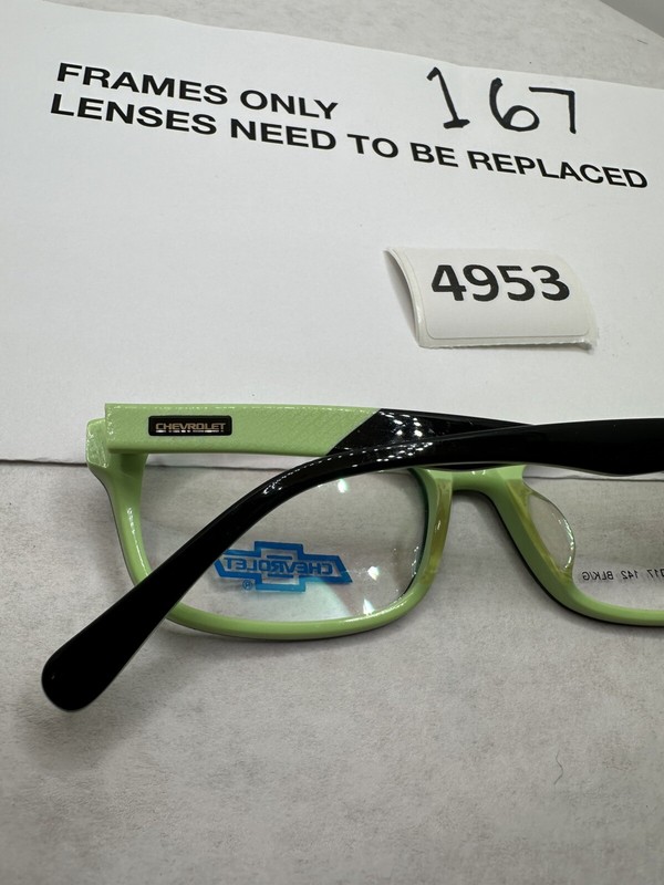 Chevrolet Eyeglasses Frame CH8030Q 52 17 142 BLK/G gallery
