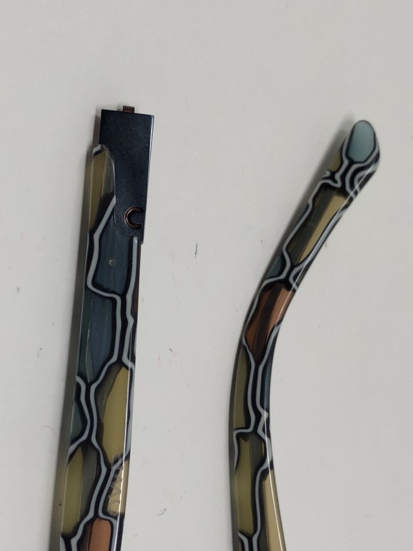 Authentic Temple Replacement PARTS OWP MOD 1399 300 135mm Multicolor GE31 gallery