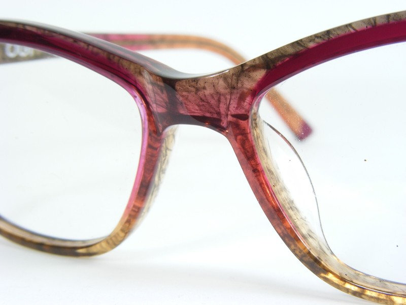 OGI HERITAGE 9124 2274 GREY WINE FADE EYEGLASSES GLASSES FRAME 48-17-140mm Japan gallery