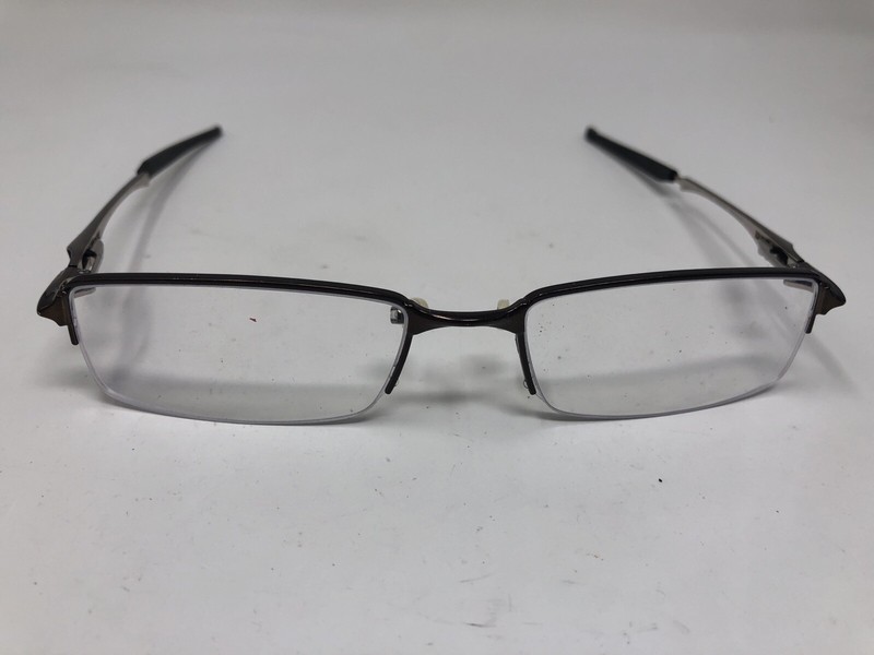 Oakley Eyeglasses Frame OX 3119-0255 Polished Brown Half Rimless JY91