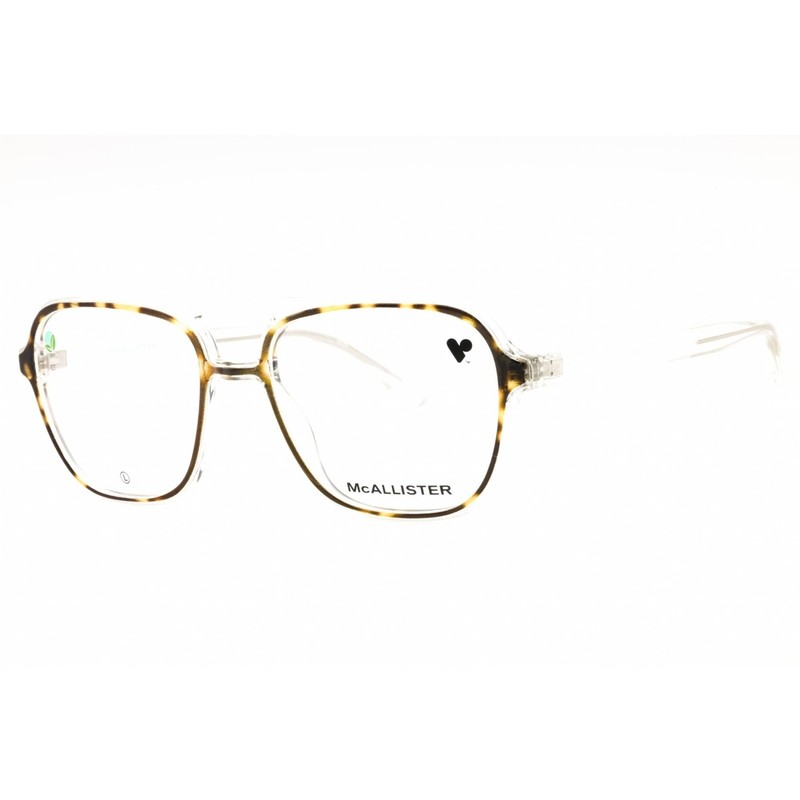McAllister Unisex Eyeglasses Tortoise Crystal Navigator Shape Frame MC4534 244