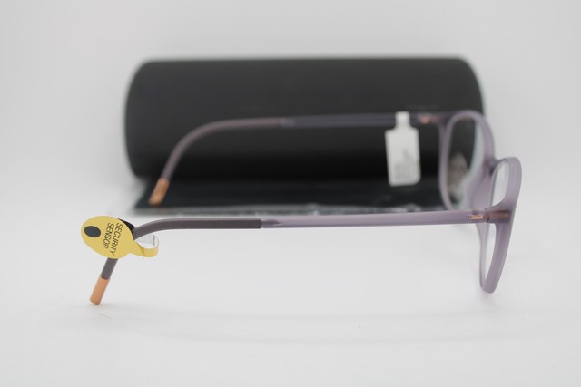 NEW SILHOUETTE SPX 1604 75 4030 PURPLE ROSE GOLD AUTHENTIC EYEGLASSES 52-14 gallery