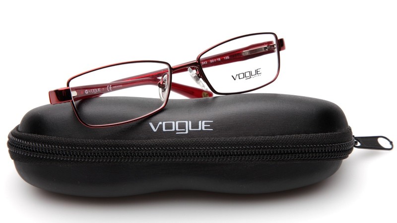 New VOGUE VO 3749 543 Red Eyeglasses Frame 50-16-135mm B26mm