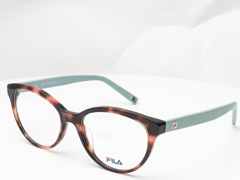 FILA VFI092 09SZ Havana Mint Green Unisex Eyeglasses Frames 53-17-140 gallery