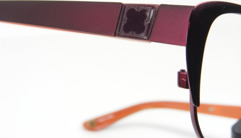 LIZ CLAIBORNE L398 02A0 Satin Plum Metal Eyeglasses Frame 51-15-130 NO LENS NEW gallery