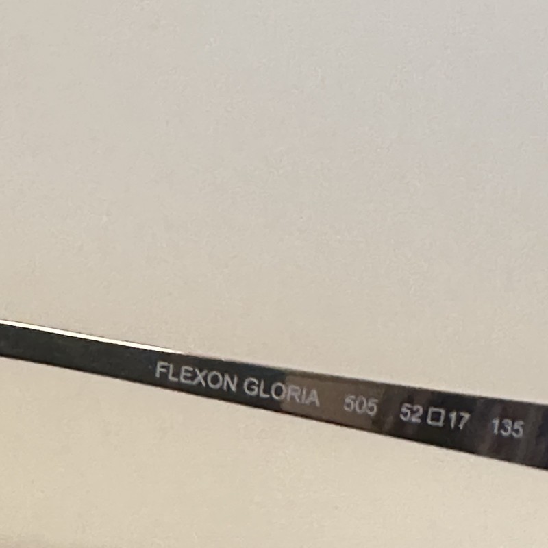 Flexon Gloria 505 Plum Purple Cateye Full Rim Metal Eyeglasses 52/17/135 gallery