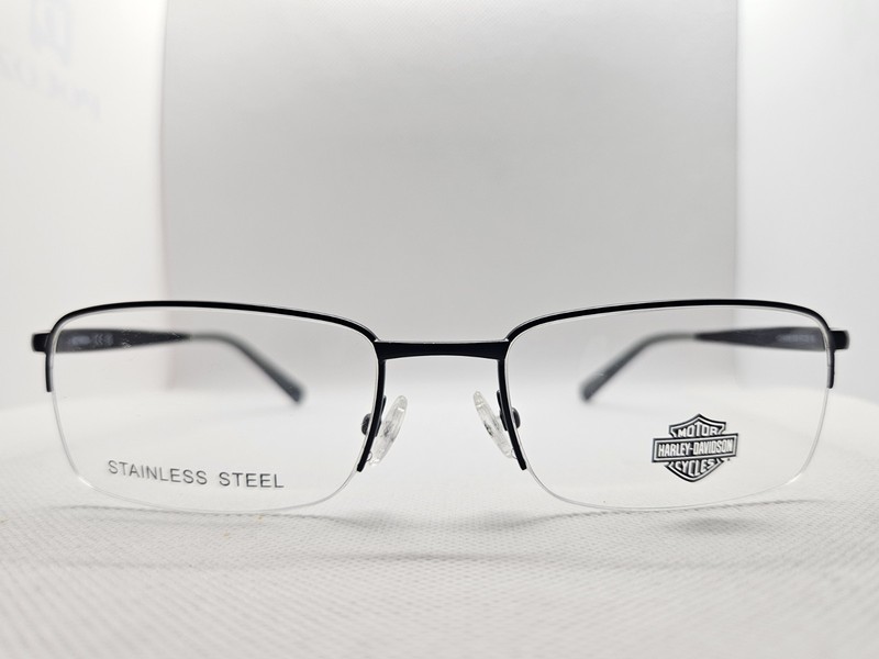 HARLEY DAVIDSON HD50098 50098 Eyeglasses Frames 002 Black 57-20-145