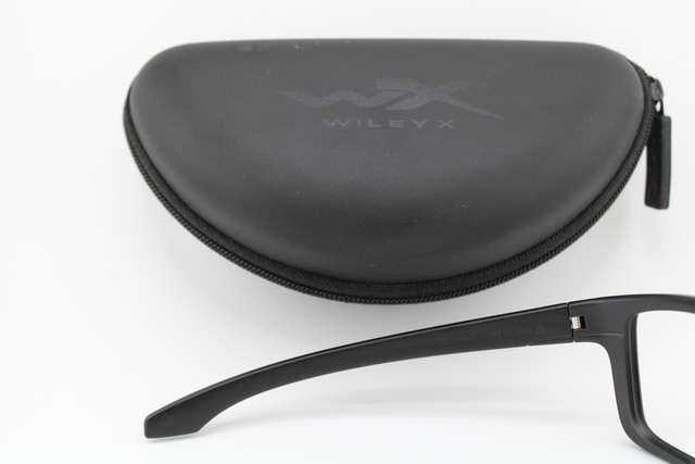 NEW WILEY X KINGPIN 2112 EN166 Z87-2 MATTE BLACK GOLD AUTHENTIC EYEGLASSES 60-19 gallery