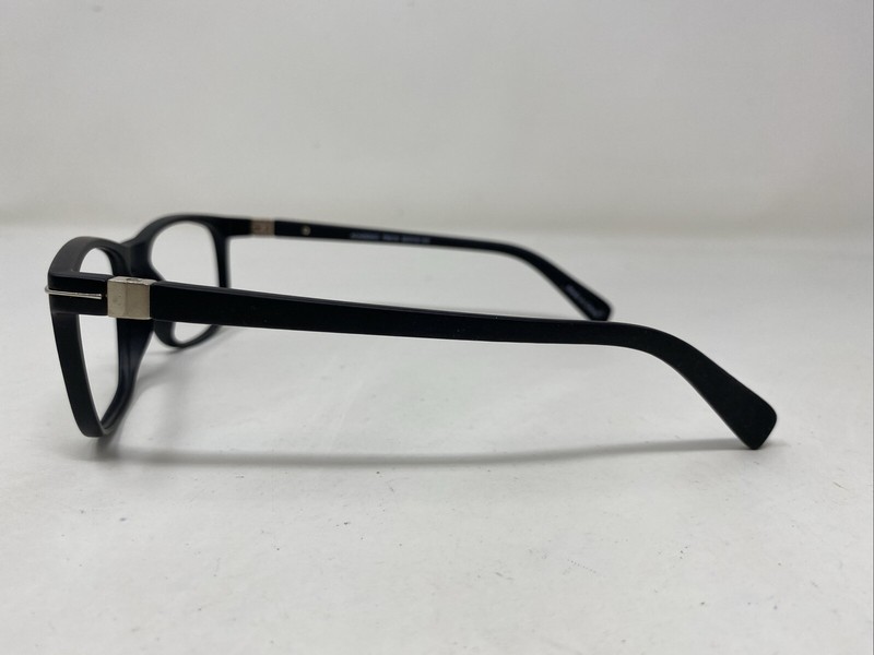 Academic Japan P9018 C1 52-18-140 Black Plastic Full Rim Eyeglasses Frame A955 gallery