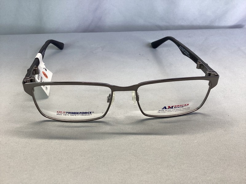 ART CRAFT USA Workforce Safety Eyeglass Frames Glasses WF451AM PWTSIL 54-16-142 gallery