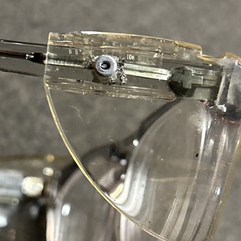 Vtg Titmus ANSI Z87-A CS77 Safety Eyeglasses Clear Classic Eyewear Prescription gallery