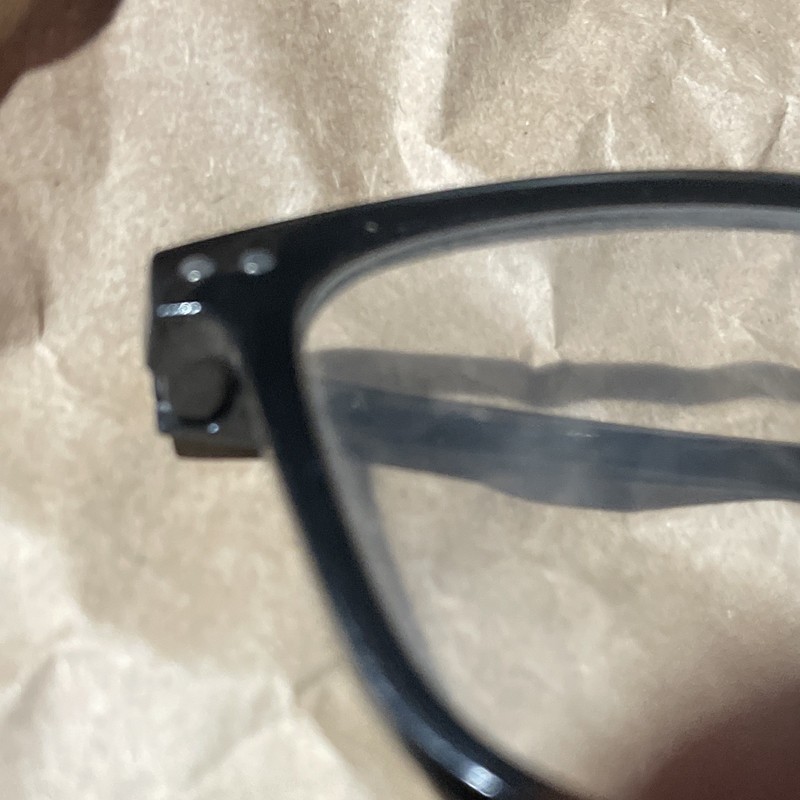 Rectangular Full Rim Plastic Eyeglasses Frames Black Solid Unisex Adults gallery