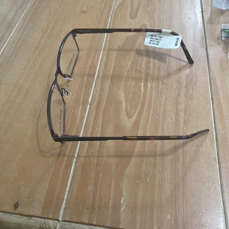Randy Jackson RJ 1064 300 Navy Extended Fit Eyeglass Frames 57 18 150 (B19) gallery