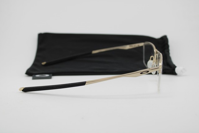 NEW OAKLEY OX3218-0954 SOCKET 5.5 LIGHT GOLD BLACK AUTHENTIC EYEGLASSES 54-18 gallery