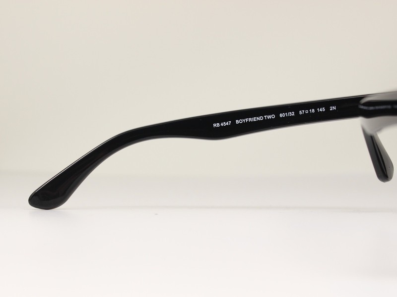 Ray-Ban MOD: RB 4547 COL: BOYFRIEND TWO 601/32 sz: 57/18-145 FRAME ITALY gallery